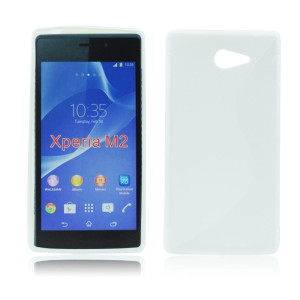 Back Case S-line Sony Xperia M2 white