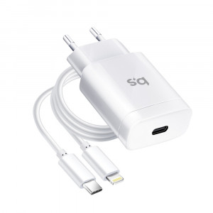 Travel Charger Blue Star for iPhone X/11/12 - 18W with PD charging function