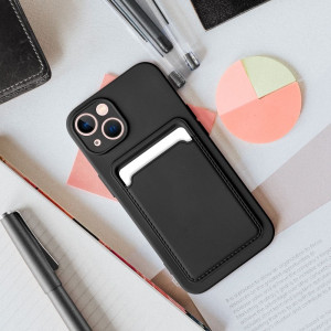 CARD Case for IPHONE 15 black	CARD Case for IPHONE 15 black