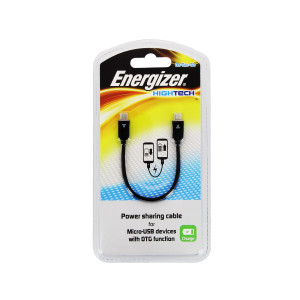 Nabíjací zdielací kábel micro USB Energizer