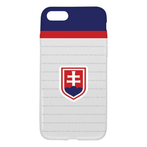 Gumené puzdro s potlačou iPhone 7, slovenský znak