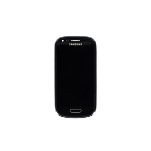 LCD display + Dotyk + predný kryt Samsung i8190 Galaxy S3 mini Black