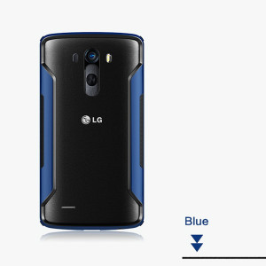 Nillkin silikónové púzdro pre LG G3 transparent/blue frame