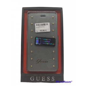 Guess book case pre Iphone 6 plus Silver