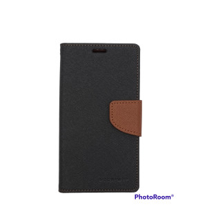 Knižkové púzdro pre Sony Xperia Z1 mini čierno hnedé