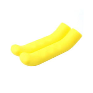 Brake Handle Silicone Bar Grips for Xiaomi Scooter Yellow (OEM)