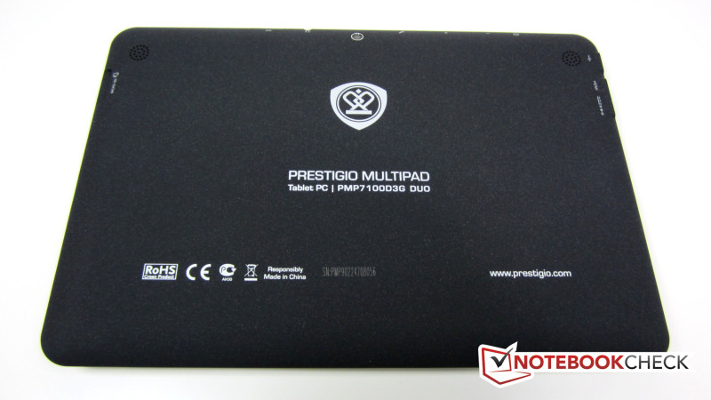 Prestigio MultiPad 10.1 ULTIMATE zadný kryt