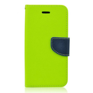 Fancy Book Case púzdro pre LG Spirit lime/navy