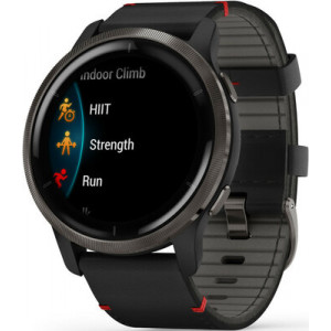 Garmin Venu 2 music Slate/Black Band