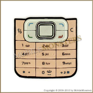 Nokia 6120 klávesnica (zlatá)