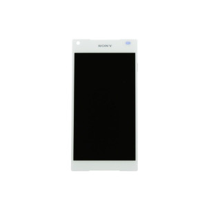 Sony Xperia Z5 Compact LCD + rámik + zadný kryt biely (originál)