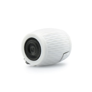 Silicon bluetooth speaker white BLUN waterproof