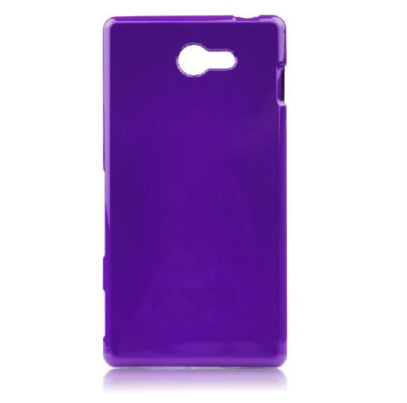 Jelly Case Flash Sony Xperia M2 violet
